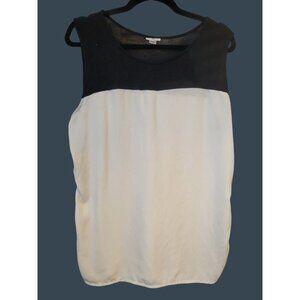 Worthington Sz XL Colorblock Sleeveless Top
